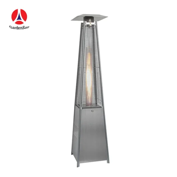 Gas Patio Heater, GARDENSUN, 13kw, AGA, Stainless - view 2