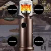 Gas Patio Heater, Portable, Steel - view 2