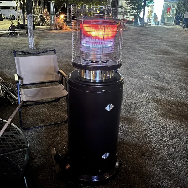 Gas Patio Heater, Portable, Steel - view 3