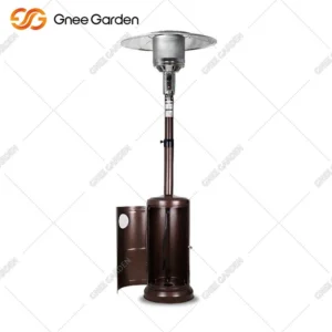 Gas Patio Heater, Stainless, Steel