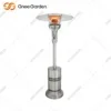 Gas Patio Heater, Stainless, Steel
