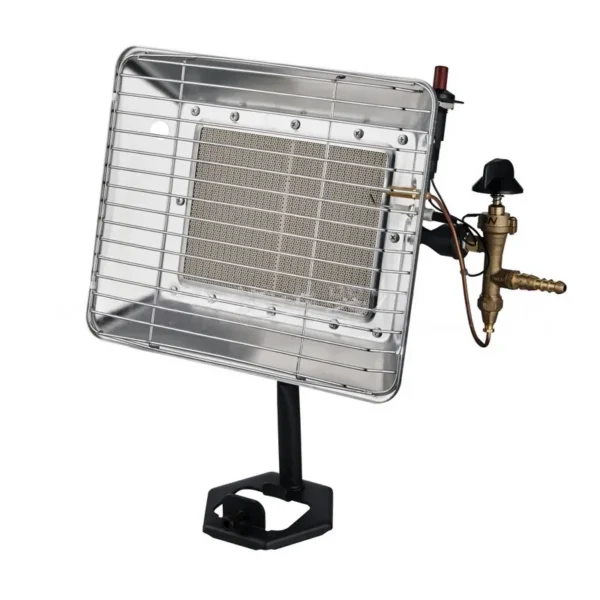 Gas Patio Heater, Stainless, Steel - view 2