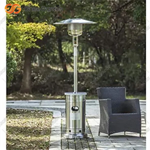 Gas Patio Heater, Stainless, Steel - view 4