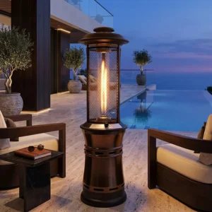 Gas Patio Heater, Steel, Patio Heaters