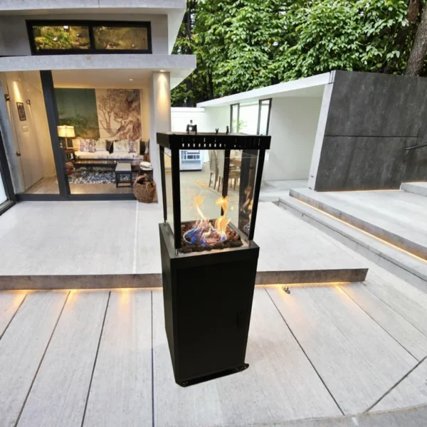 Gas Patio Heater, Steel, Patio Heaters - view 2