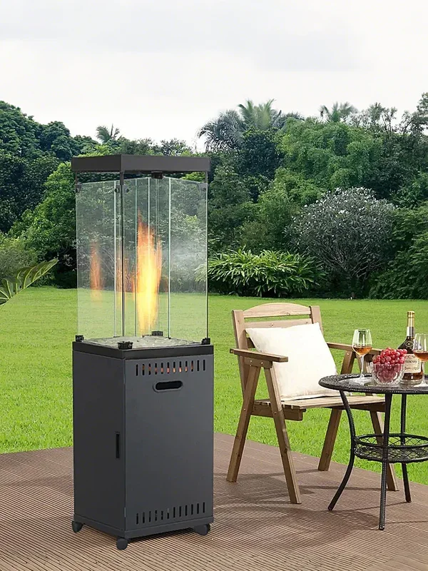 Gas Patio Heater, Steel, Patio Heaters - view 3