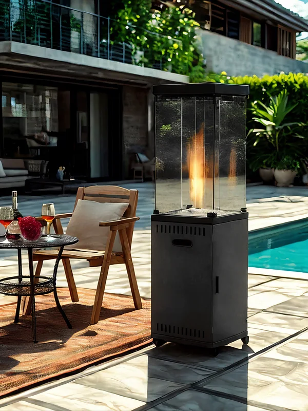 Gas Patio Heater, Steel, Patio Heaters - view 4