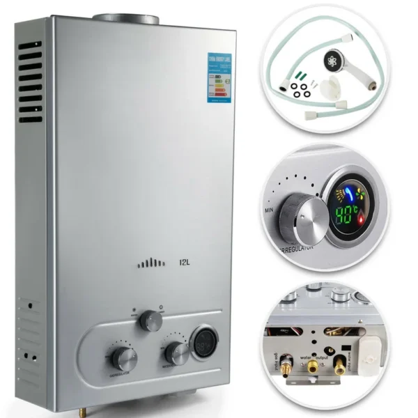 Gas Tankless Stainless Boiler, 6L/8L/10L/12L/16L/18L - view 2