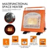 Gas Water Heater, Portable, Steel, Patio Heaters - view 3