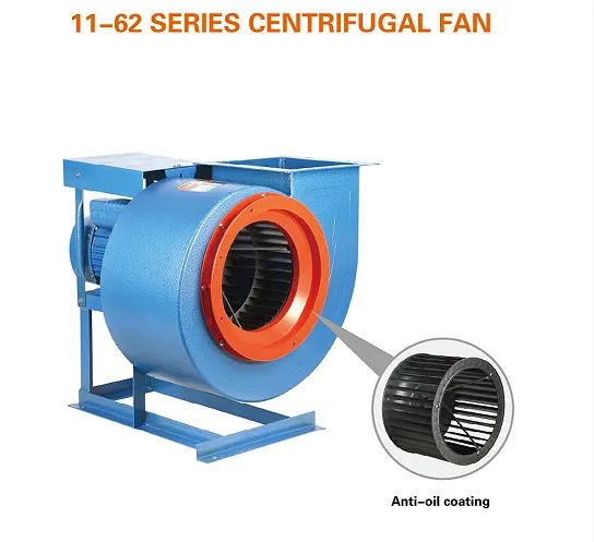 Gases Transporting Centrifugal Ventilator, 220, steel