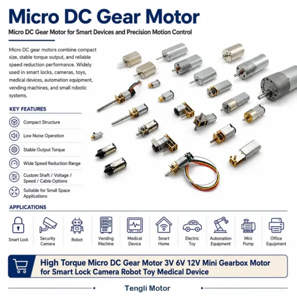 Gear Motor, 12mm, 1.5V, 3V, 3.7V - view 5