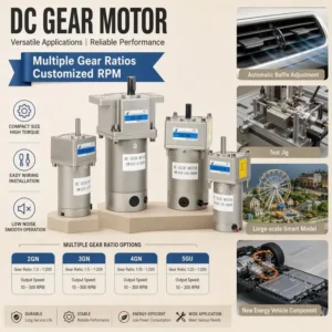 Gear Motor, 1750 RPM
