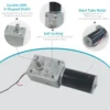 Gear Motor, 24V, 8mm - view 3