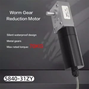 Gear Reducer Motor, 70KG, 5840-31ZY, IP68, Waterproof