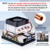 Geeekpi Low-profile Plus Cooler, CPU, G815 - view 6