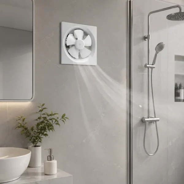 Gemtec Exhaust Fan, 150mm, 240mm, 28W, Wall - view 3