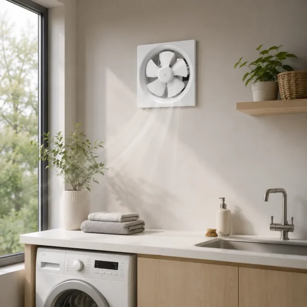 Gemtec Exhaust Fan, 150mm, 240mm, 28W, Wall - view 6