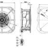 German Original Fan, R2E250-RA50-01, M2E068-EC, 230V, 250MM - view 3
