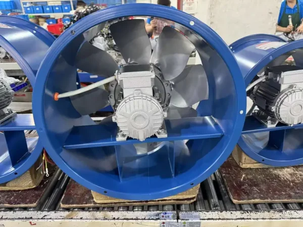GKF 20 inch High Temperature Axial Fan, Class H, Aluminium, Wood Drying - view 4
