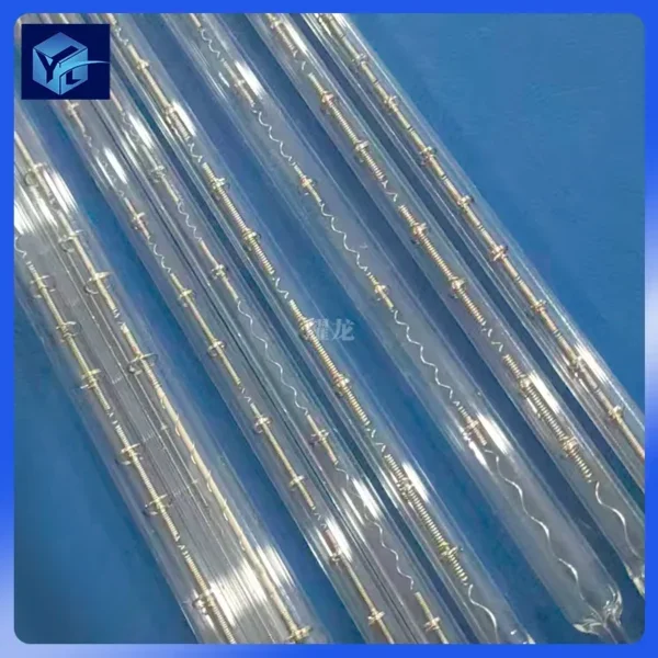 Glass Halogen Heating Tube, 120V/240V, quartz glass - view 3