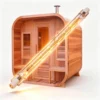 Glass Infrared Sauna Heater, 285mm, 300W - view 4