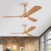 Gold Chandelier Fan, Copper, LED, Ceiling