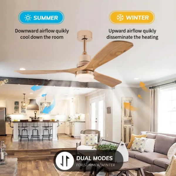 Gold Chandelier Fan, Copper, LED, Ceiling - view 5