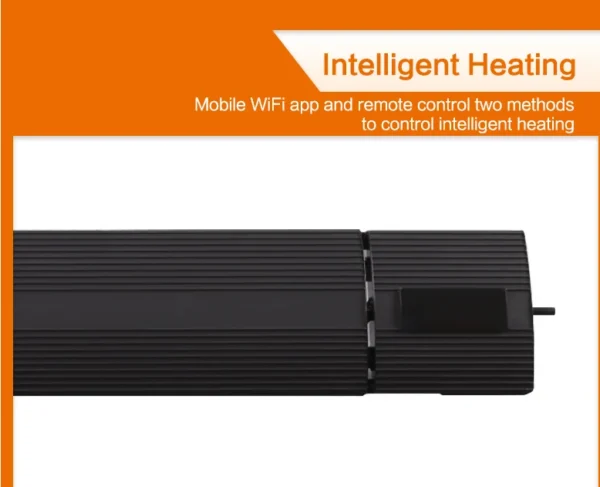 Graphene Infrared Radiant Heater, Wall, 220 V, 2000W(2.68hp) - view 4