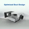 Greenhouse Industrial Ventilation Fan, Stainless, Steel - view 3