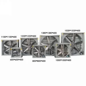 Greenhouse Poultry Ventilation Fan, Wall, 450~1400rpm
