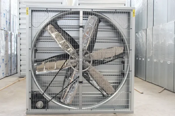 Greenhouse Push Pull Fan, 220-240V, Electric Heating - view 2