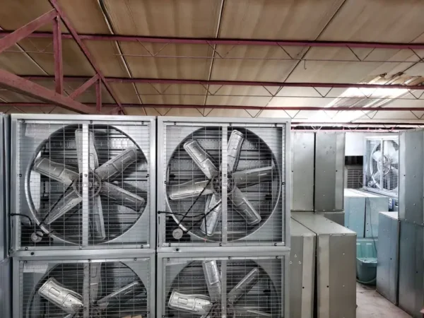 Greenhouse Push Pull Fan, 220-240V, Electric Heating - view 3