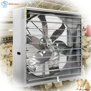 Greenhouse Push Pull Fan, Electric, Stainless Steel