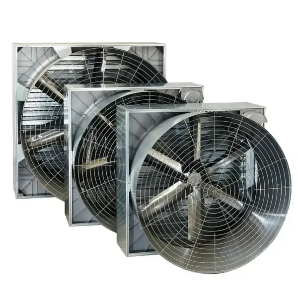 Greenhouse Ventilation Exhaust Fan, Wall, Axial, Centrifugal - view 2