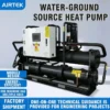 Ground Source Heat Pump, Scroll, 220 V, 3.8-33KW