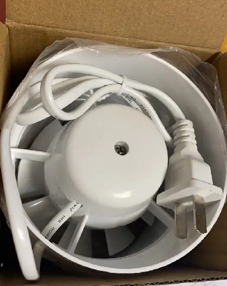 Grow Room Exhaust Fan, 250mm, 220V, Plastic - view 4
