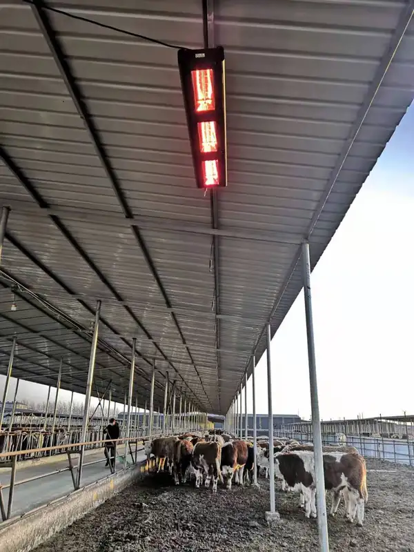 Halogen Electric Infrared Heater, LIANGDI, 6000W, Aluminium - view 3
