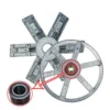 Hammer Industrial Exhaust Fan, 220/240/380V, 220V, Electric - view 3