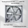 Hammer Type Exhaust Fan, 1380mm, 380V, Wall - view 3