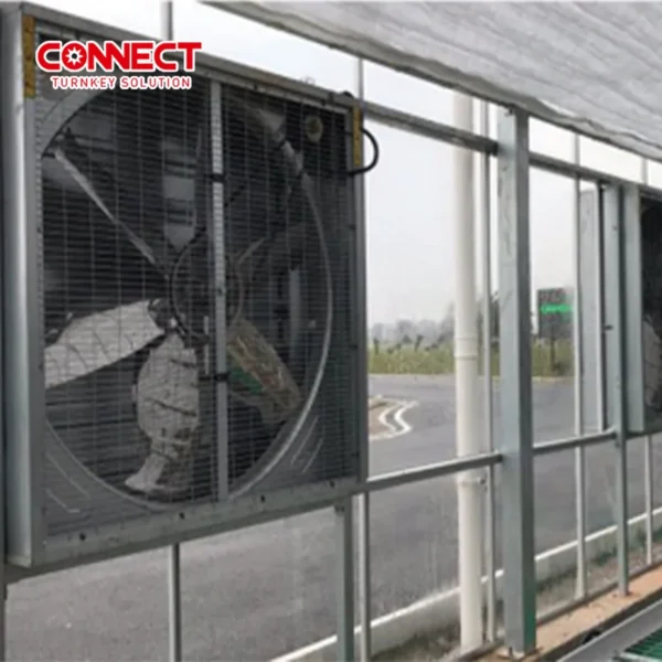 Hammer Ventilation Exhaust Fan, 380V, Wall, Axial - view 4