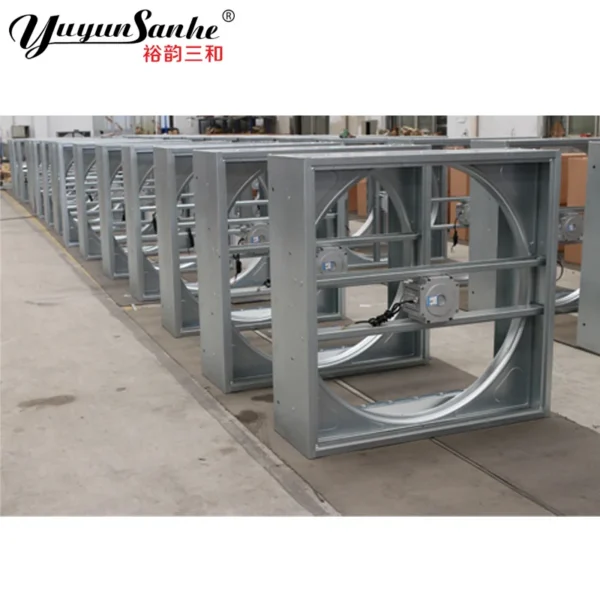 Hammer Ventilation Exhaust Fan, Wall, 380V - view 4