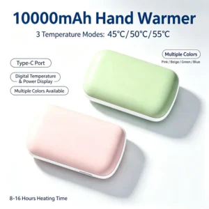 Hand Warmer, 10000mAh, Portable