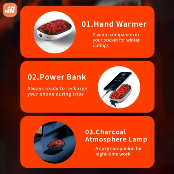 Hand Warmer, 10000Mah, Portable - view 2