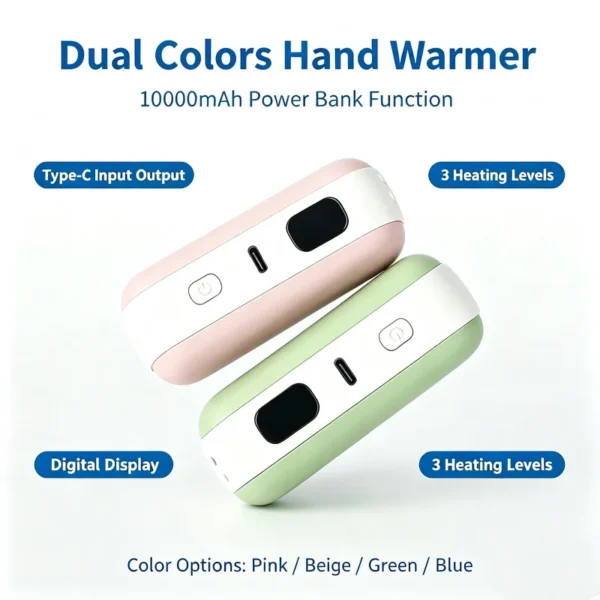 Hand Warmer, 10000mAh, Portable - view 4