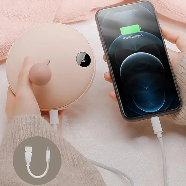 Hand Warmer, 10000mAh, Portable, USB - view 2