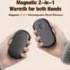Hand Warmer, 2-Pack, 4000mAh, USB, Portable - view 4