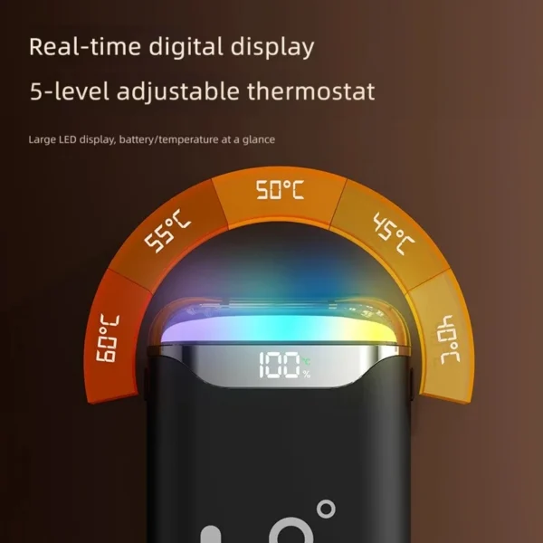 Hand Warmer, 3000mAh, USB, 360° - view 3
