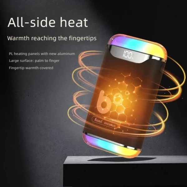 Hand Warmer, 3000mAh, USB, 360° - view 4