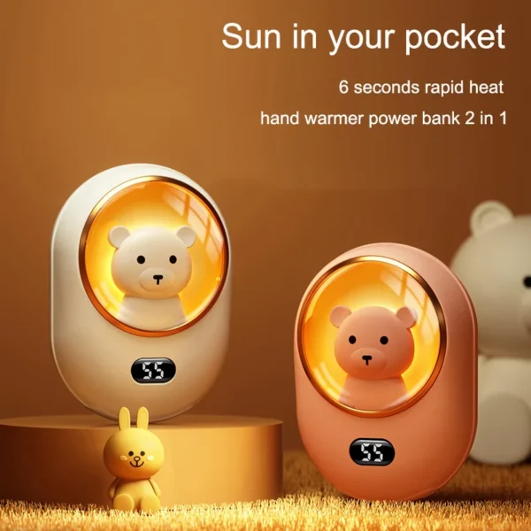 Hand Warmer, 5000mAh, Portable, USB - view 2