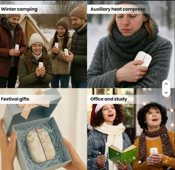 Hand Warmer, 6000mAh, 10W, USB, Portable - view 5